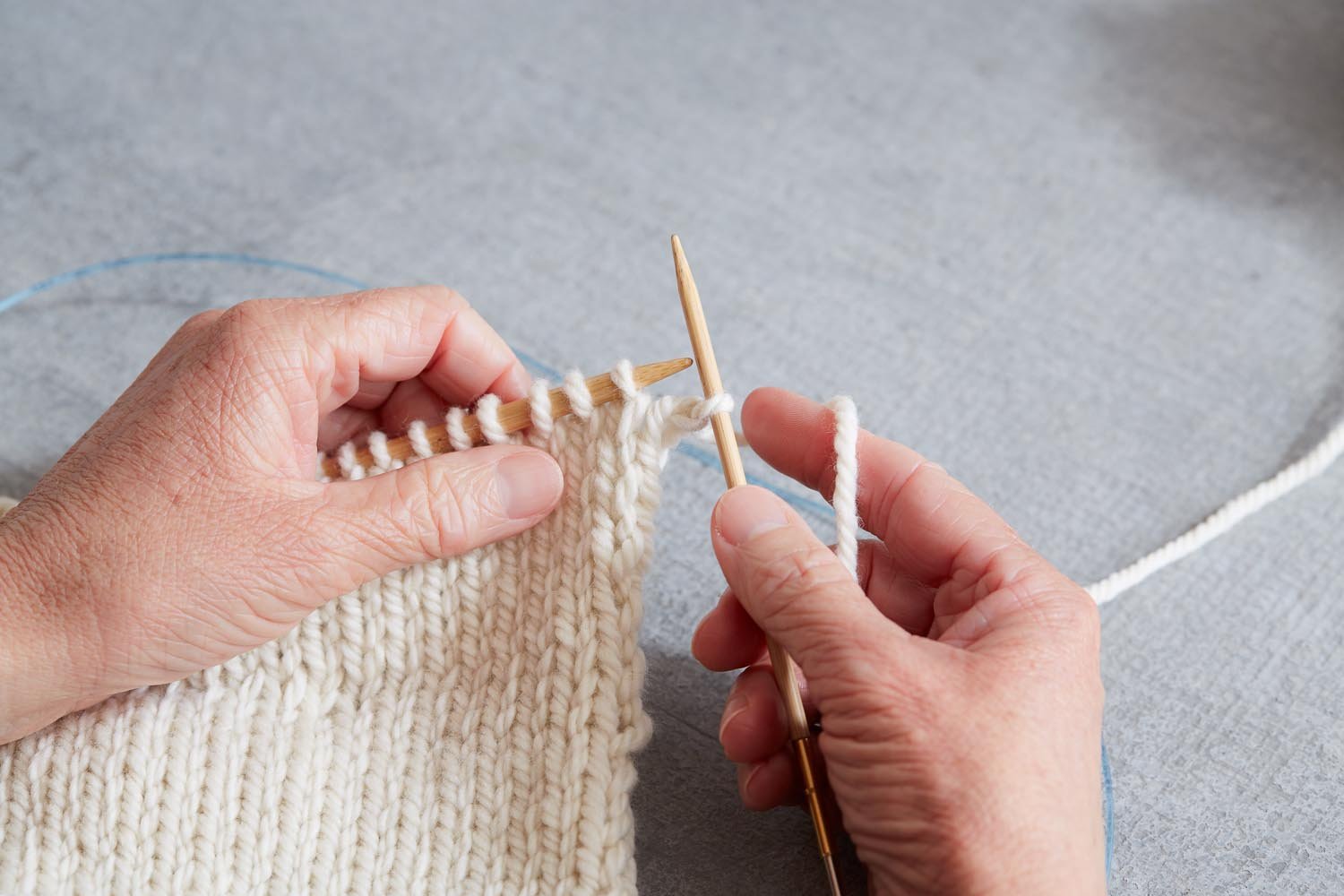 How to Cast Off Knitting Lrnkey